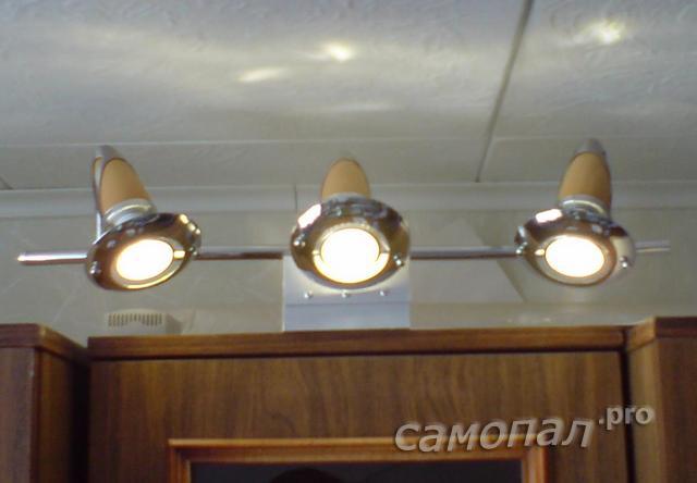 Исследование самодельных светильников тепловизором. Лампочки E14